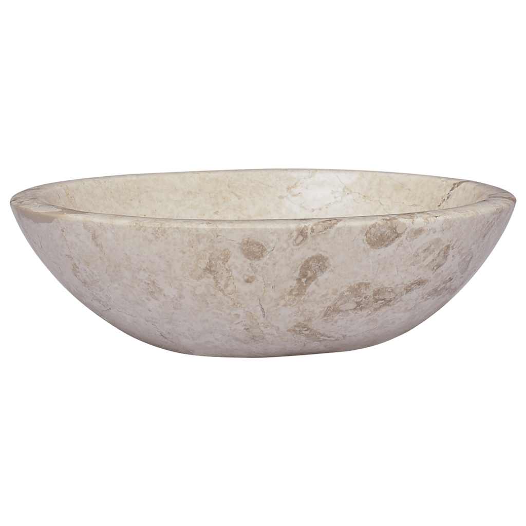 vidaXL Lavabo Mármol 53x40x15 cm Lavamanos Inodoro Baño Fregadero Multicolor