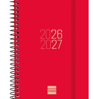 FINOCAM AGENDA ESCOLAR 26-27 E8 SVH ESPIR ROJO ESPIRAL