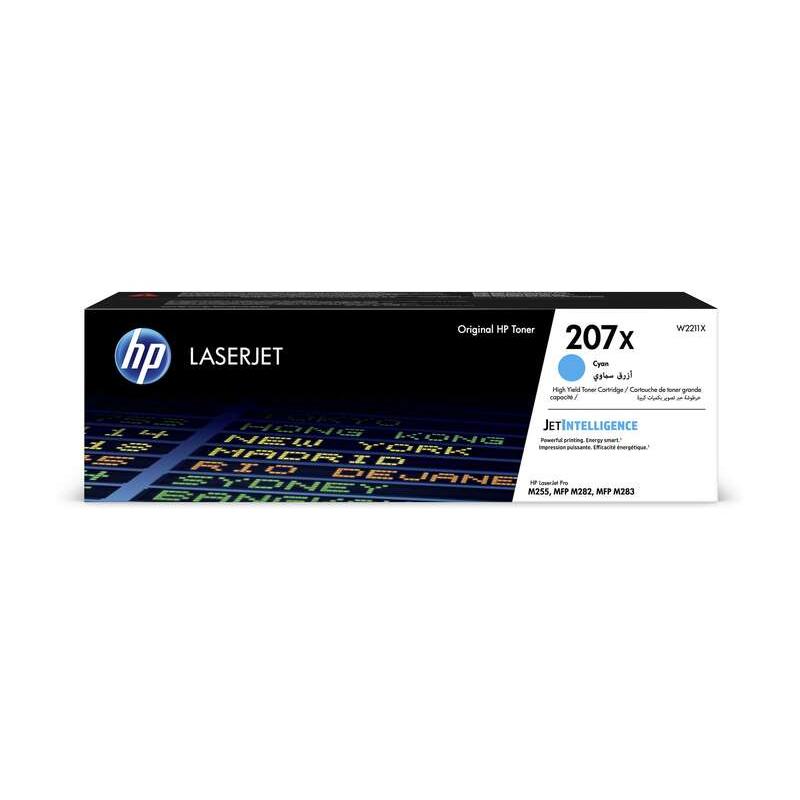 Hp w2211x cyan cartucho de toner original - 207x