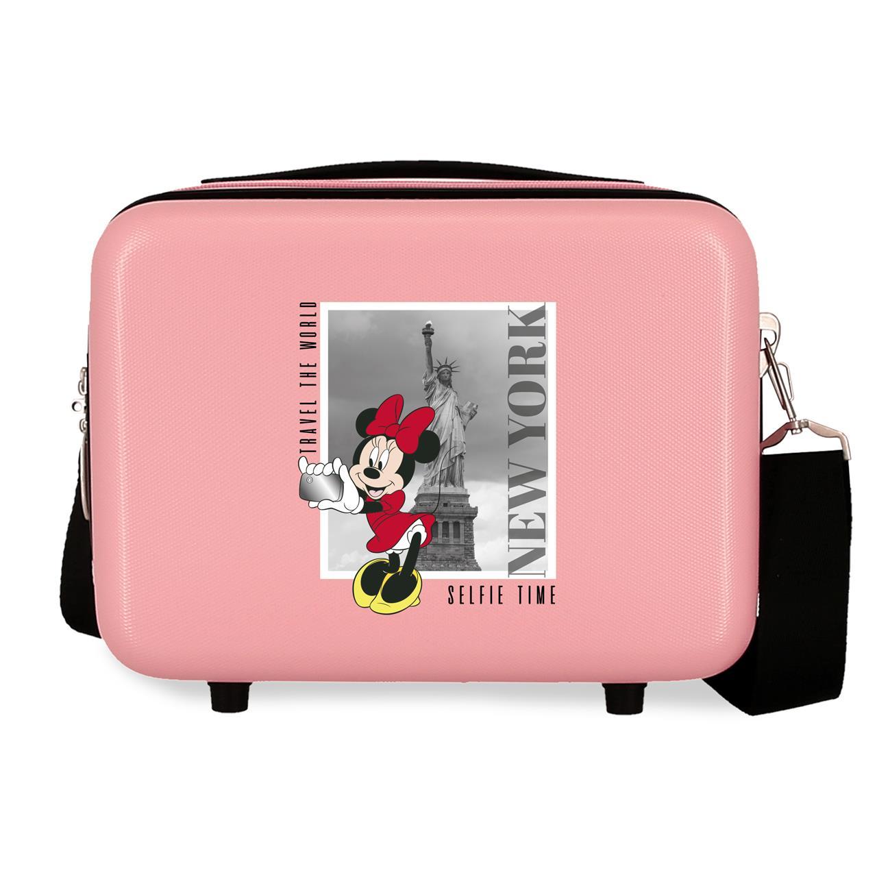 Disney Mickey Neceser De Viaje ABS Mickey Y Minnie Travel The World