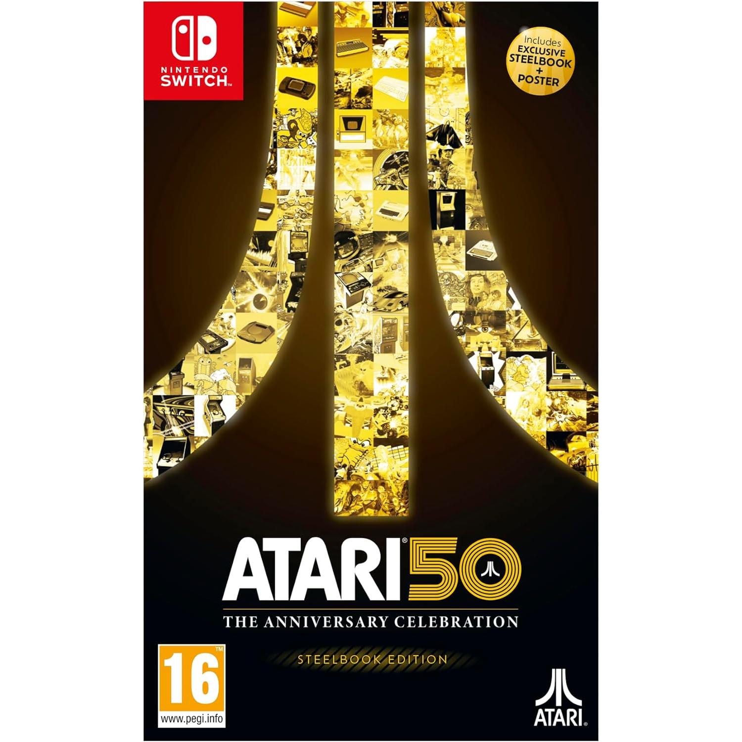 Atari 50 Steelbook Edition - Nintendo Switch - Nuevo precintado - PAL España