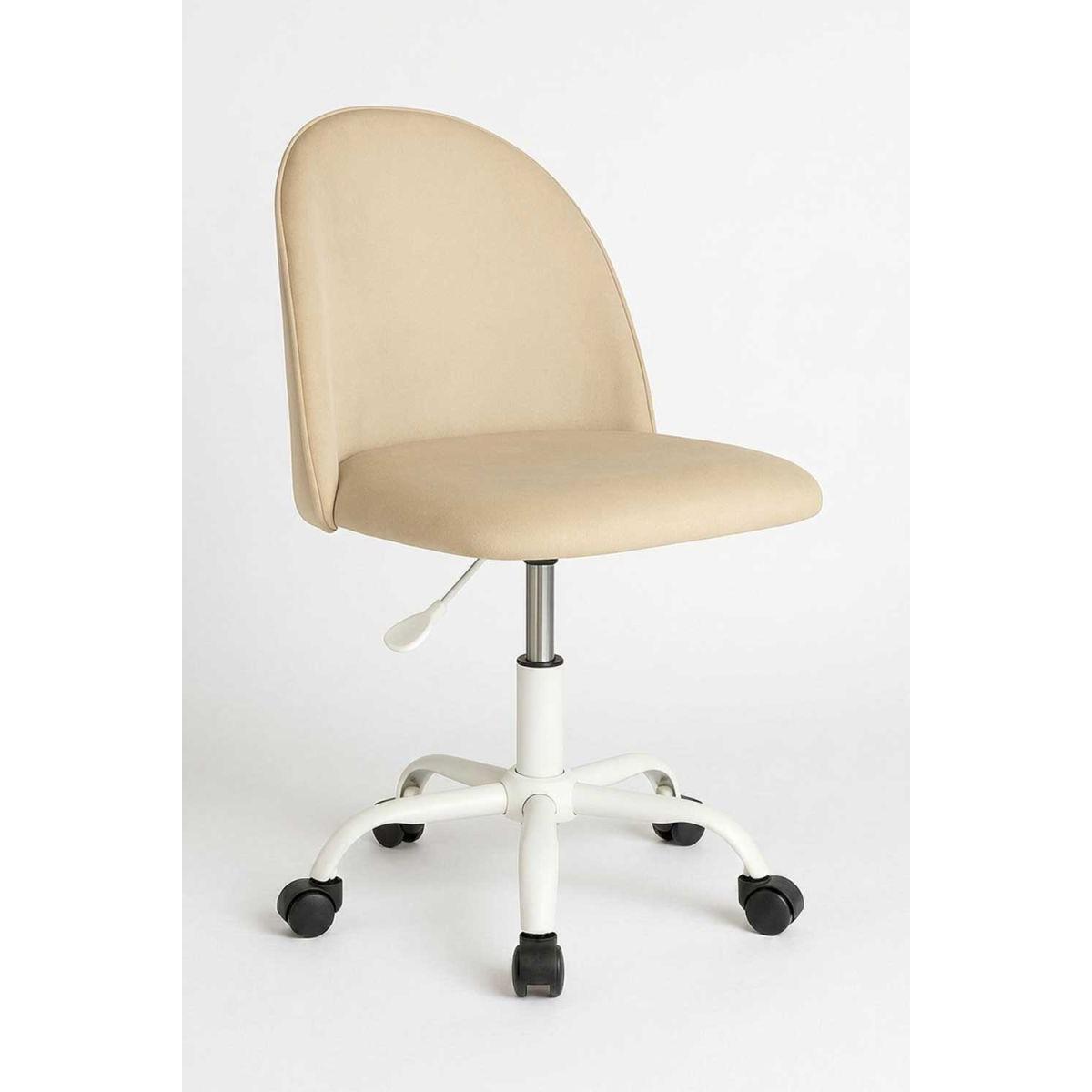 Regalos Miguel - Silla de Escritorio sin brazos White Vint Office - Diseño innovador - Ideal para Estudio y Oficinas