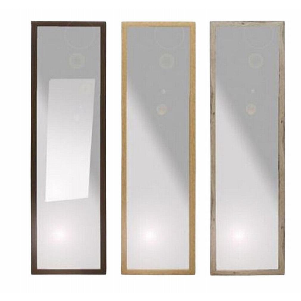 Gerimport Espejo Alice 126x35x1.5cm Plástico y Cristal Moderno Diseño