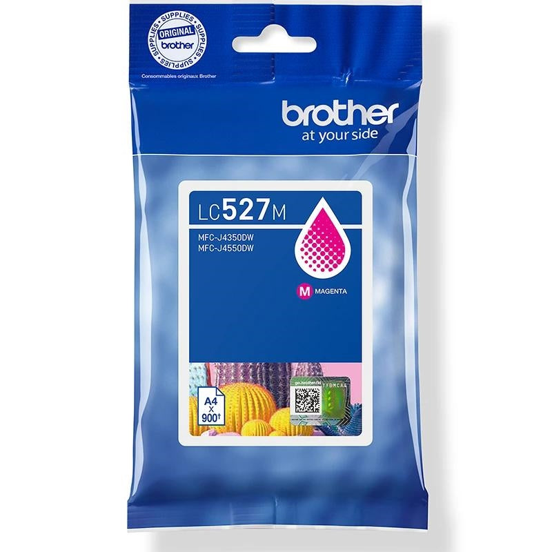 Cartucho Tinta Brother LC527M Magenta OEM 900 páginas