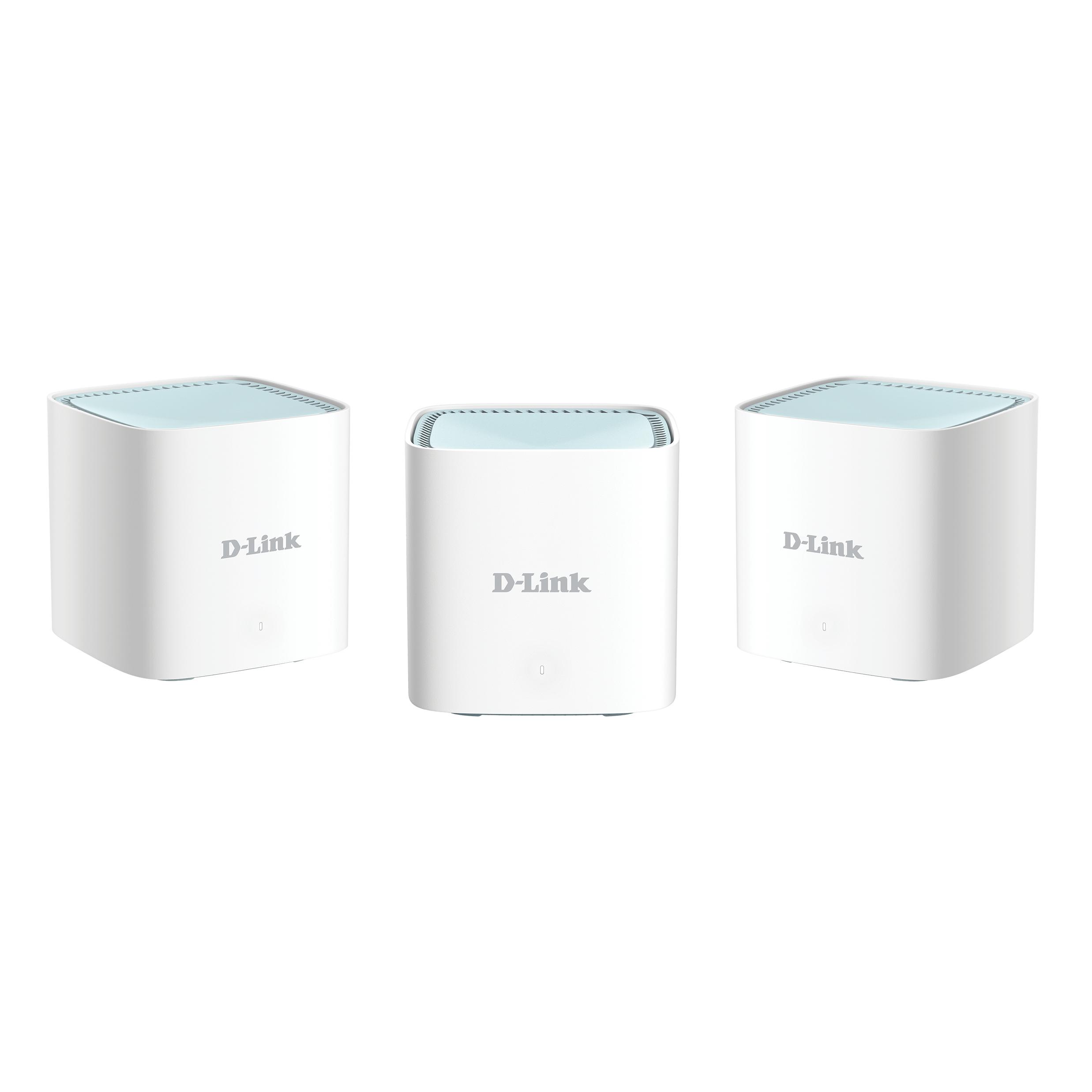 D-Link Eagle Pro AI Sistema WiFi Mesh AX1500 Pack 3 Unidades