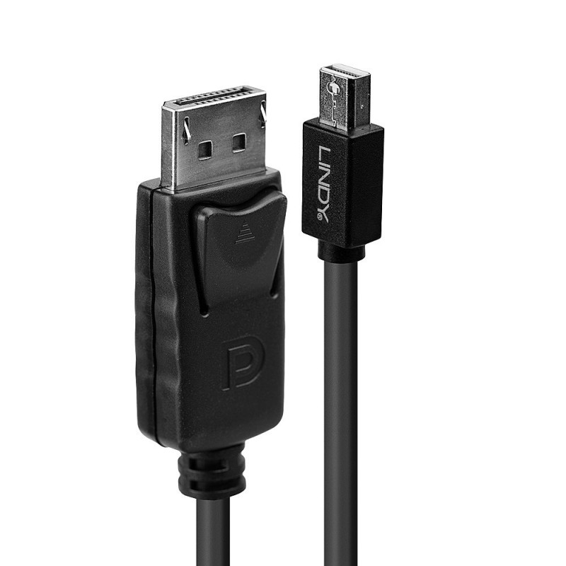 Lindy - 41646 cable DisplayPort 2 m Mini DisplayPort Negro 41646