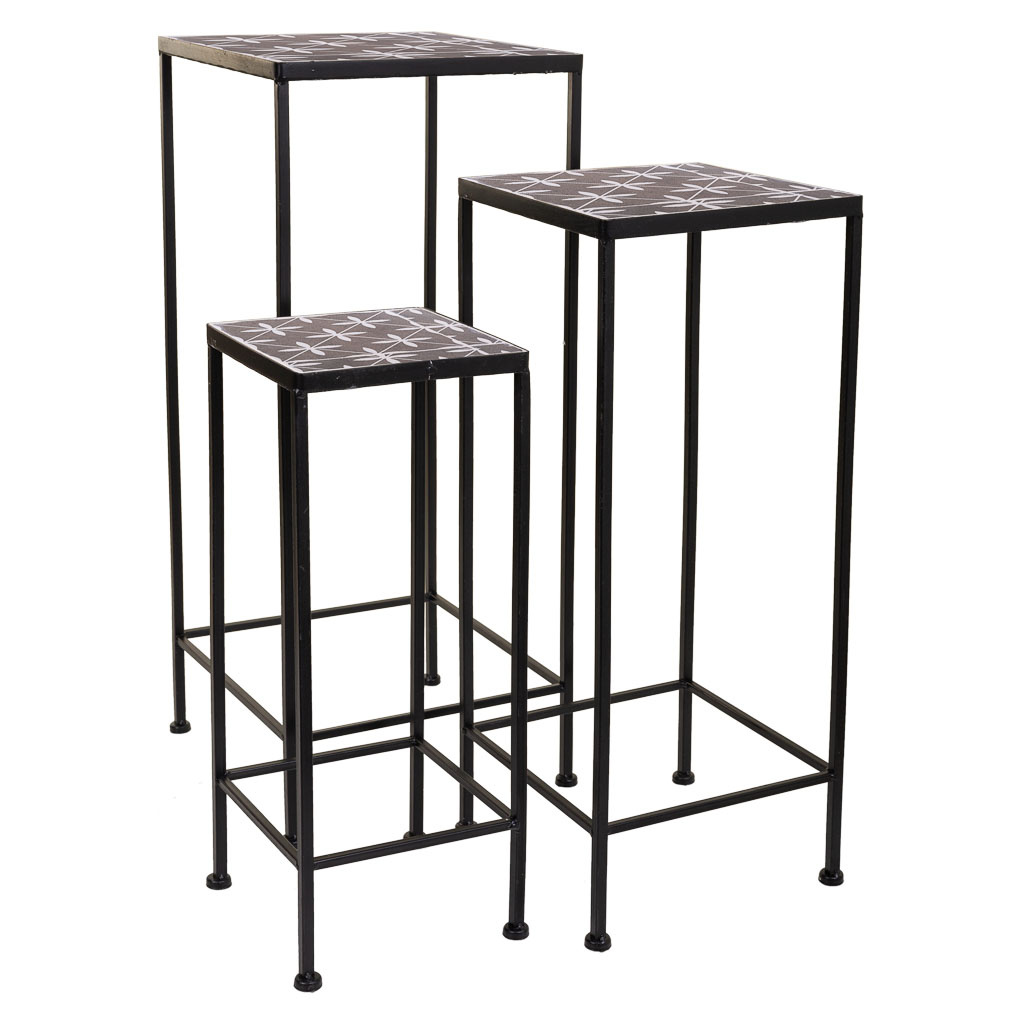 WANDERLUST DECO Soporte para Macetas Resistente y Elegante para Plantas de Interior y Exterior