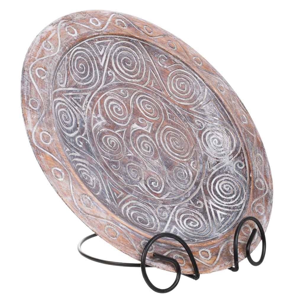 Wonderlust Deco - Centro de mesa 34x34x4,5 Multicolor 34x34x4,5h cm