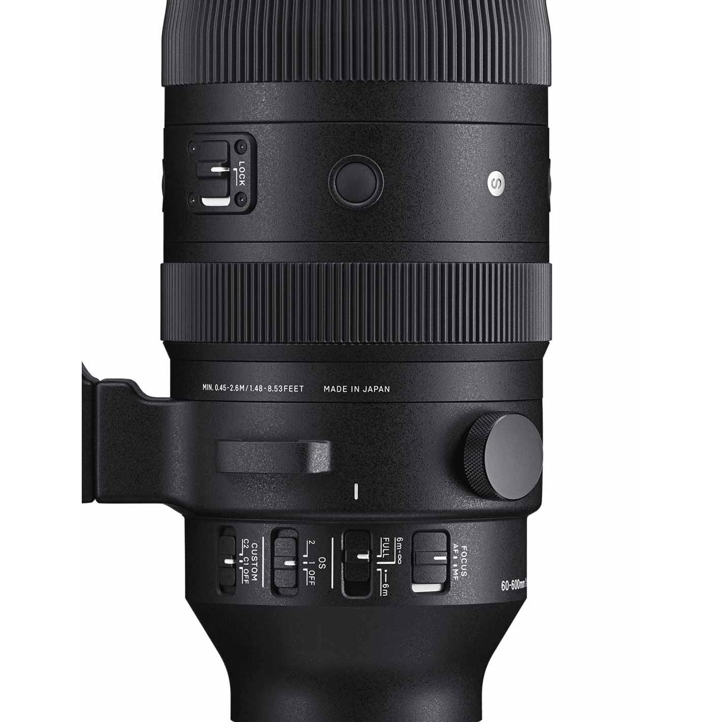 Objetivo Sigma 60-600 MM F/4.5-6.3 DG DN OS (S) L-Mount