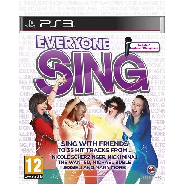 Everyone Sing + 1 Microfono Pack Juego para Consola Sony PlayStation 3, PS3 [PAL ESPAÑA]