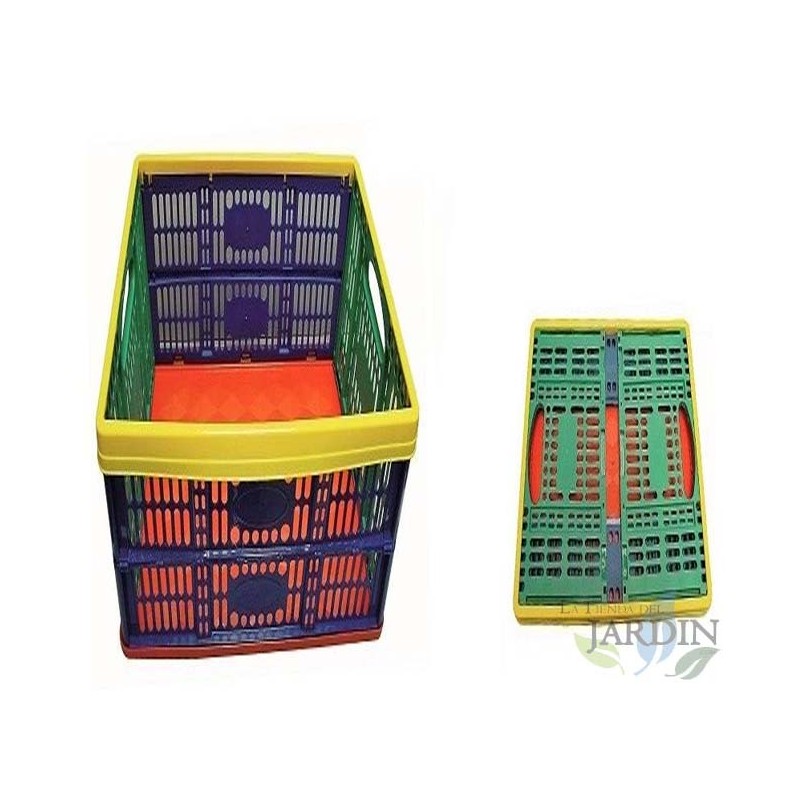SUINGA Caja Plegable 48x35x23 cm | Organizador para Herramientas y Almacenaje Compacto