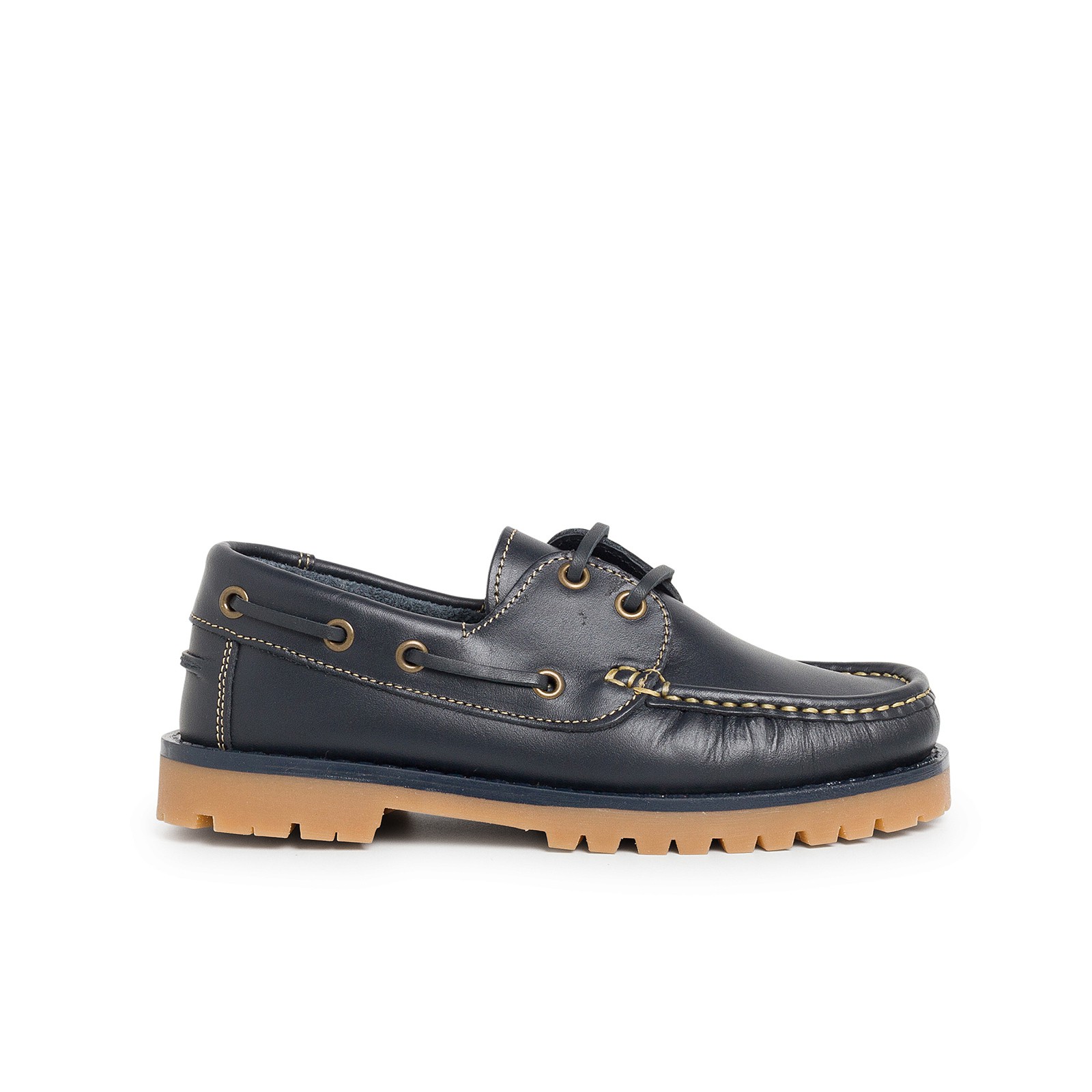 Pisamonas Náuticos Niño Cordones | Piel de Calidad