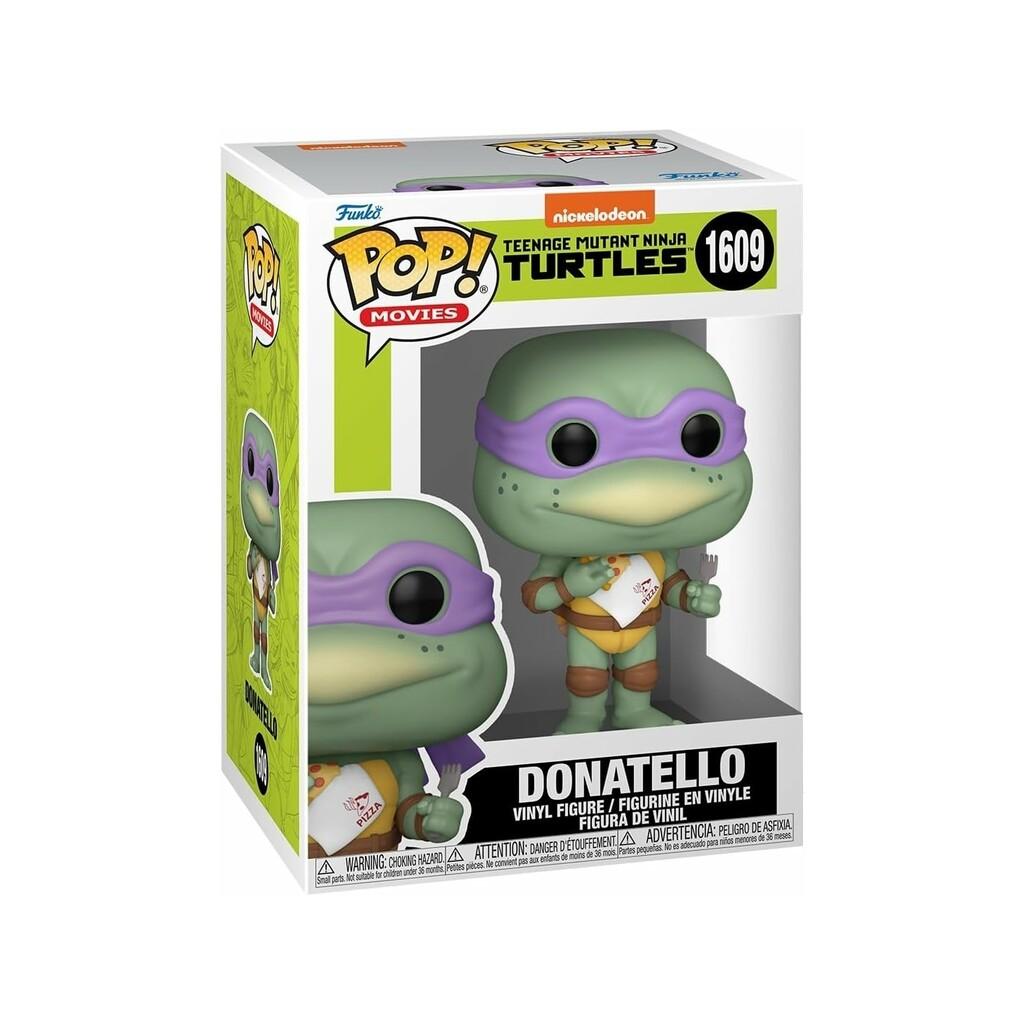 Funko Pop Movies Teenage Mutant Ninja Turtles Figura Donatello con Pizza 76045