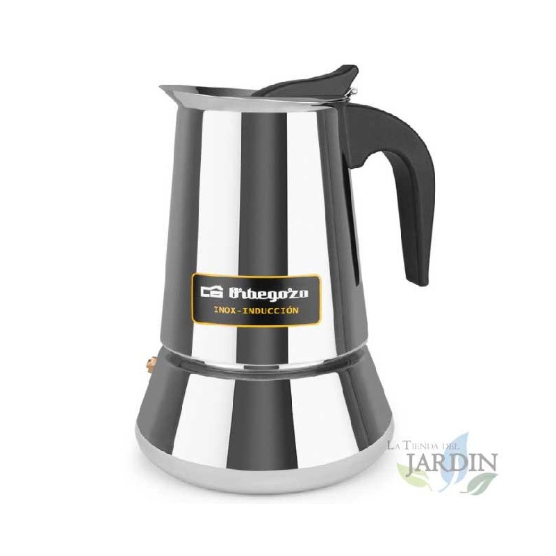 SUINGA Cafetera Aluminio Aluminio | Cafetera Italiana 9 Tazas Inducción | Cafetera Espresso | Cafetera Apta para todo tipo de cocinas