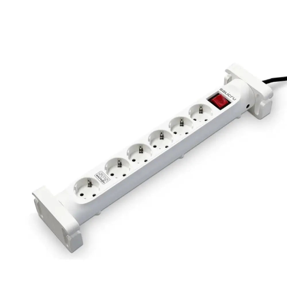 Limitador de tensión Salicru SPS SAFE 6S 6 Tomas Tipo F 350J 1,4m Blanco