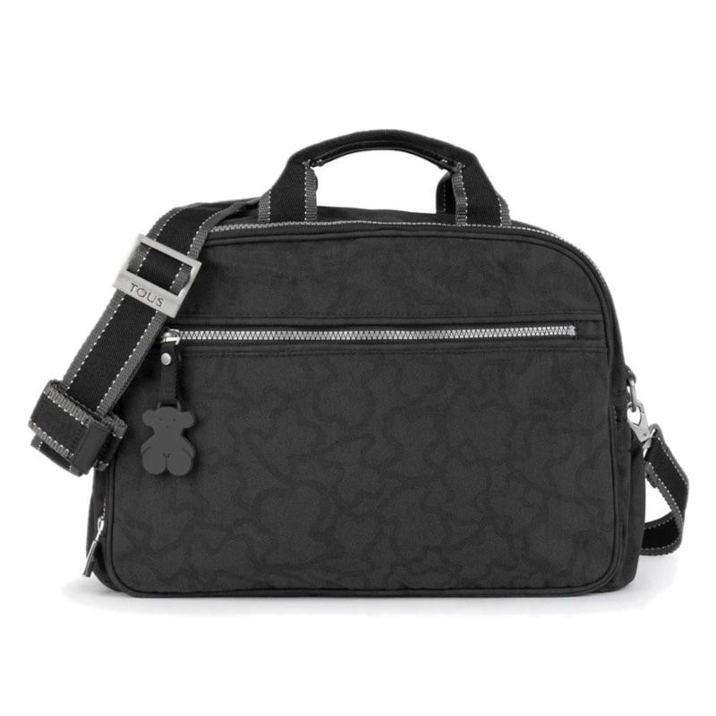 Bolsa de Bebé Tous 2000901647 Catri Kaos Antracita Negro