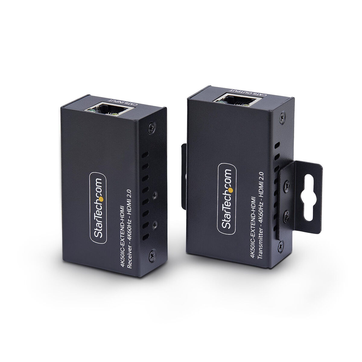 StarTech.com 4K50IC-EXTEND-HDMI extensor audio/video Transmisor y receptor de señales AV Negro