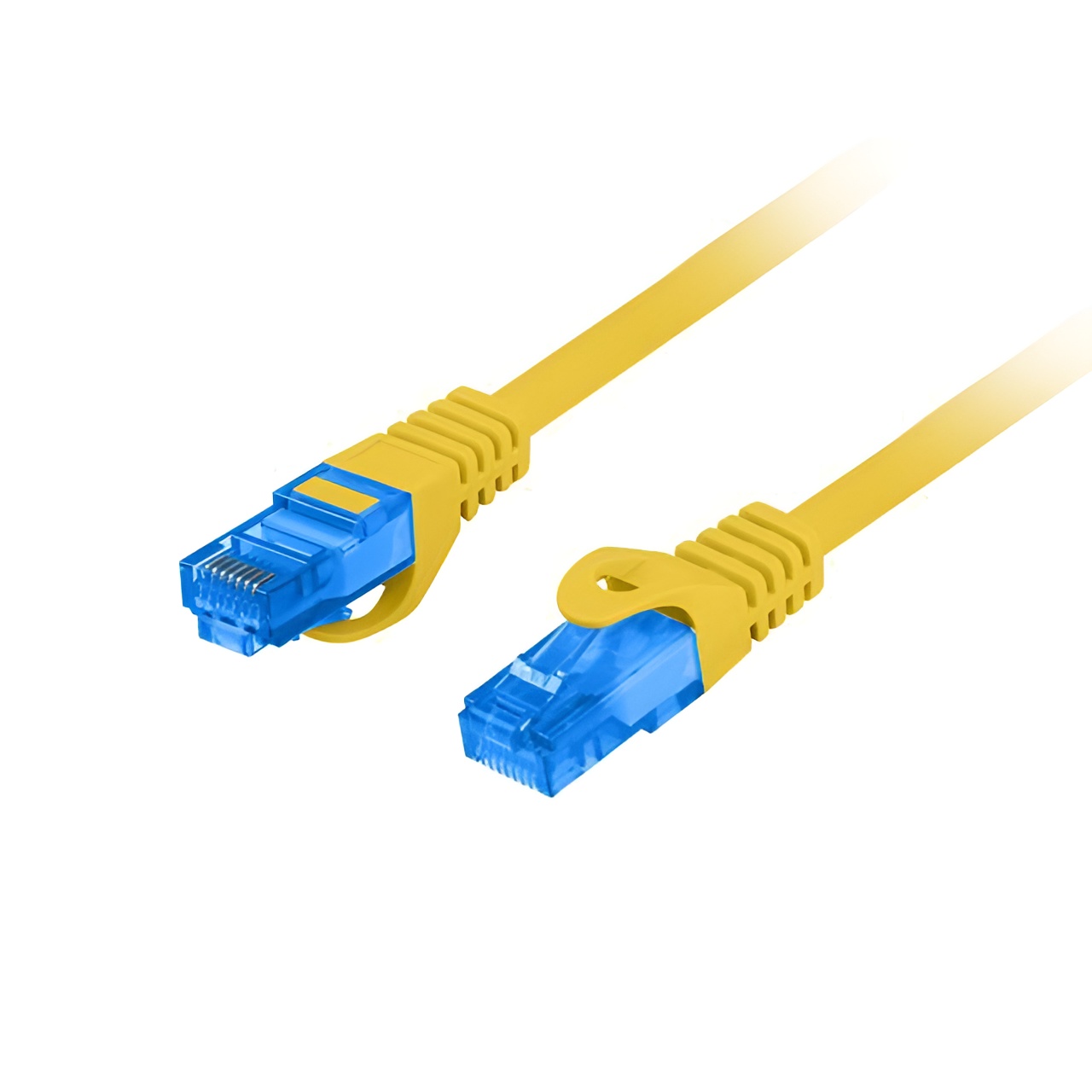 Lanberg patchcord s/ftp cat.6a 1m amarillo lszh