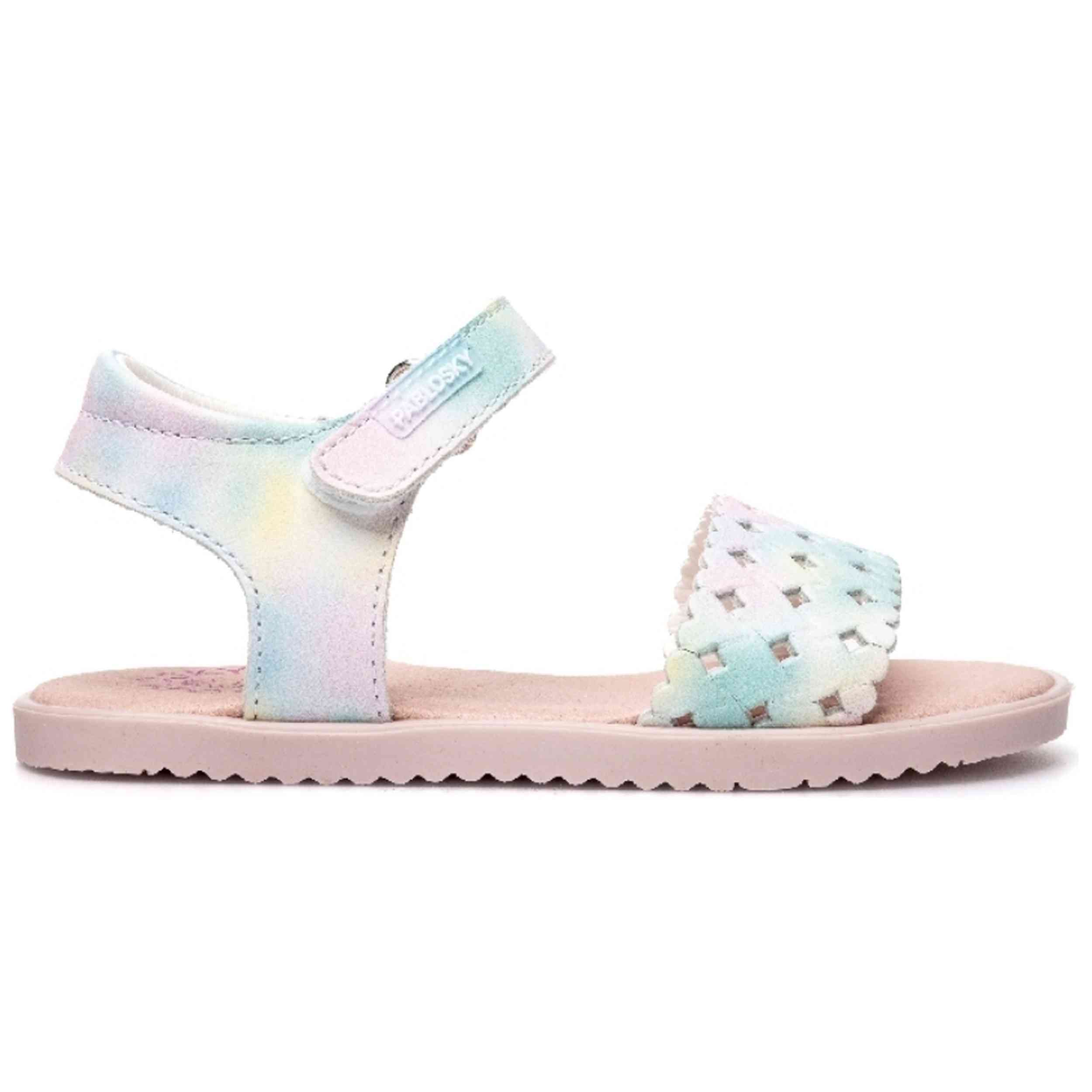 Sandalias Pablosky modelo 147-452900 para Niñas en color Blanco