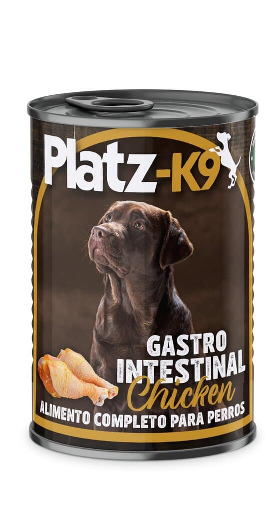 PACK DE 6 Alimento Húmedo Intestinal 400GR para Perros Platz K9 S.L.- Comida Digestiva todas las Razas - details 1