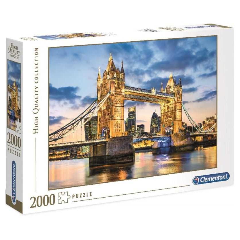 Puzzle 2000 Piezas del Puente Torre Londres - Clementoni -