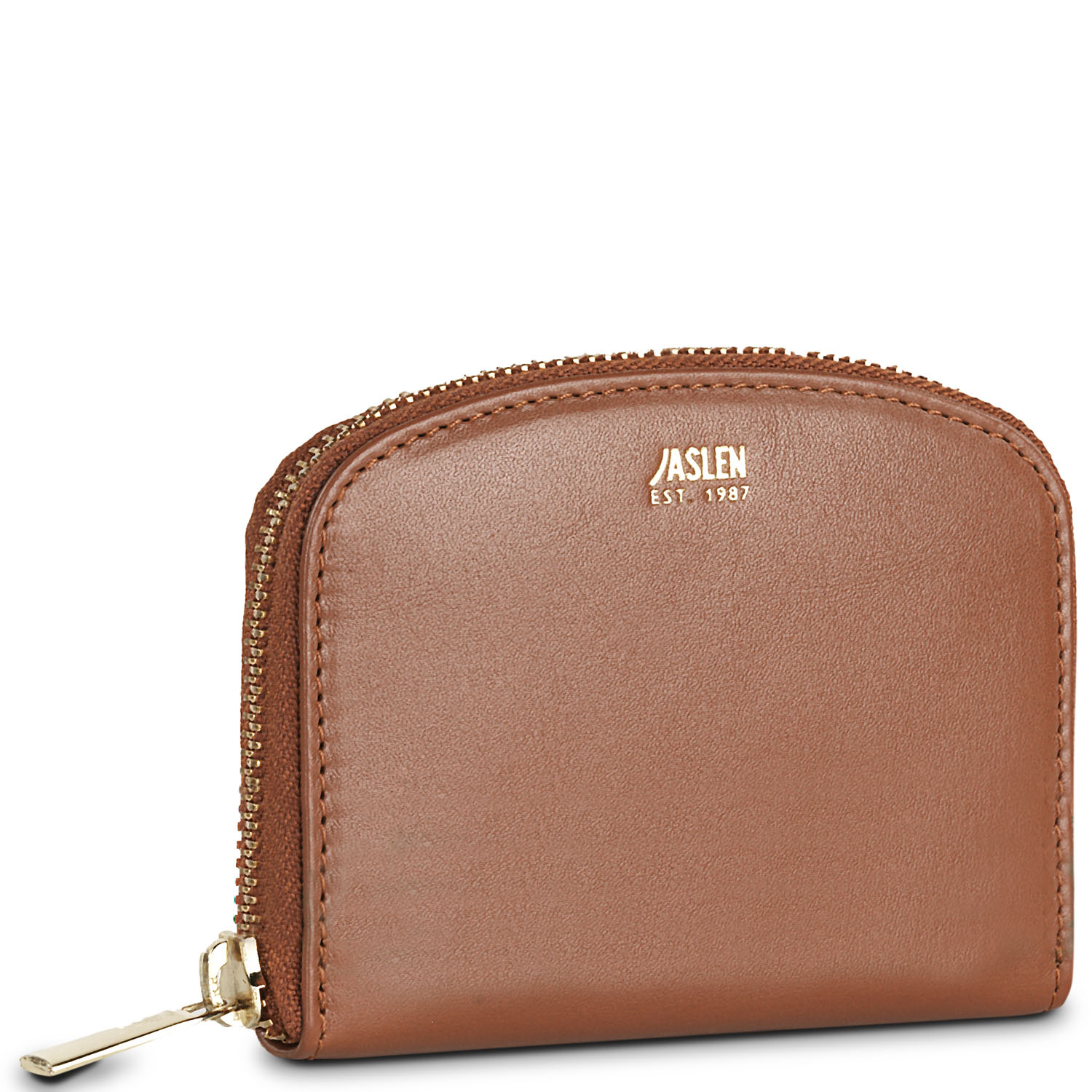 Monedero Mujer Pequeño - Carteras De Mujer Piel De Marca JASLEN - Monedero Mujer Piel Con Cierre Cremallera - Cartera Mujer Piel 204726
