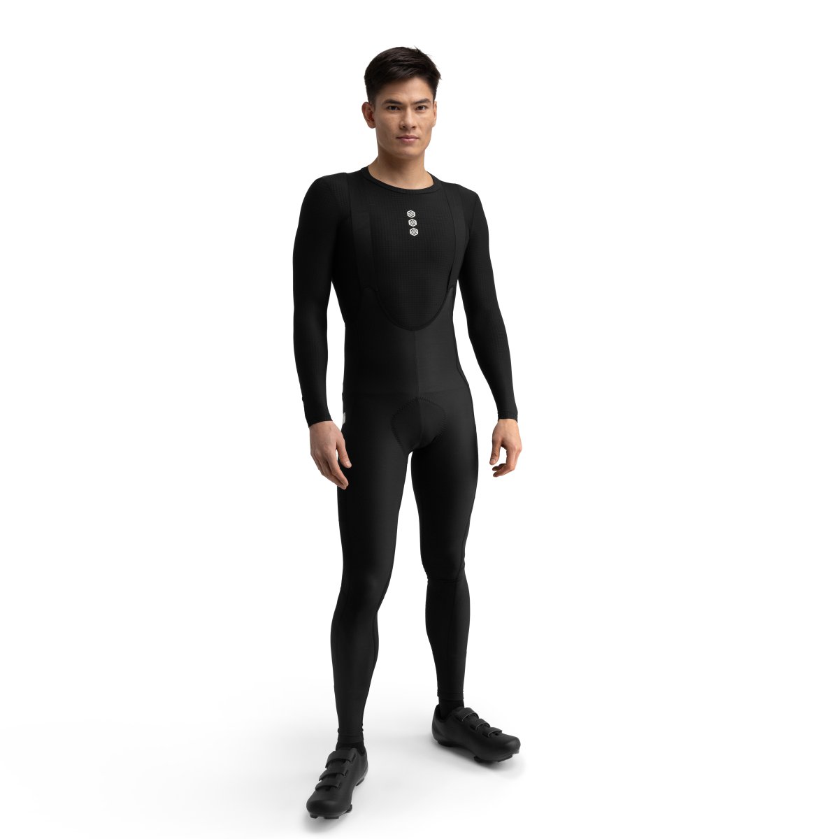 Siroko - Culotte APALACHE con Tirantes Especial Gravel Ciclismo Color Negro para Hombre_
