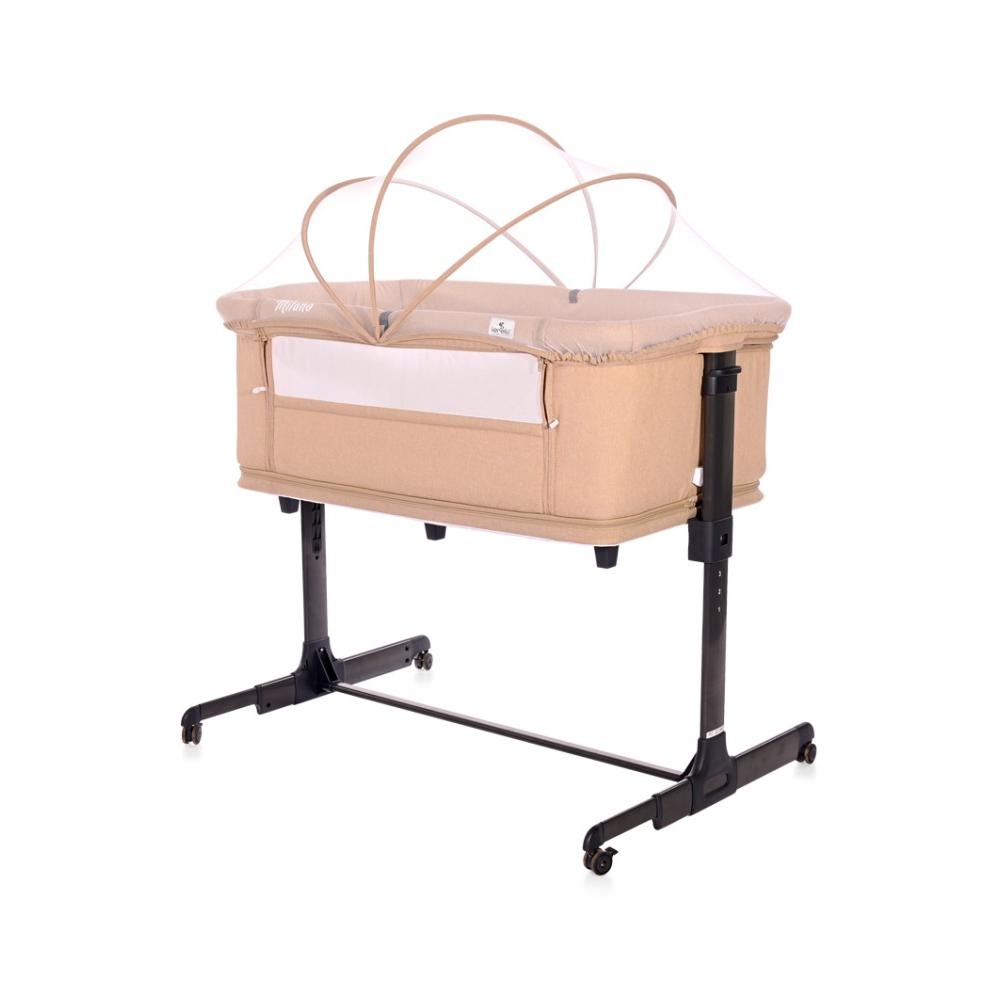 CUNA DE COLECHO + PARQUE INFANTIL MILANO BEIGE DE LORELLI