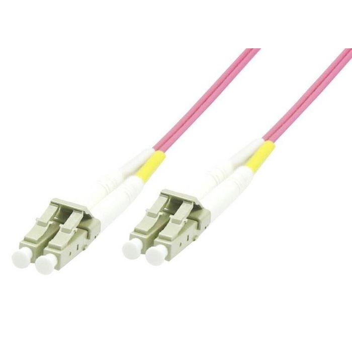 Cable de Fibra óptica Microconnect OM4 LC-LC Duplex 10m