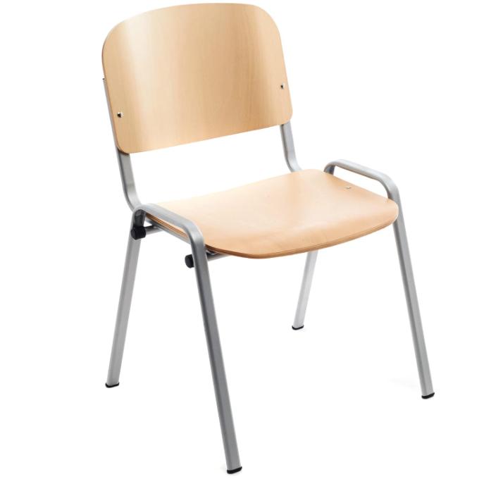 Rocada Silla confidente de 4 Patas con Respaldo de Madera Natural Muy Resistente RD-974S