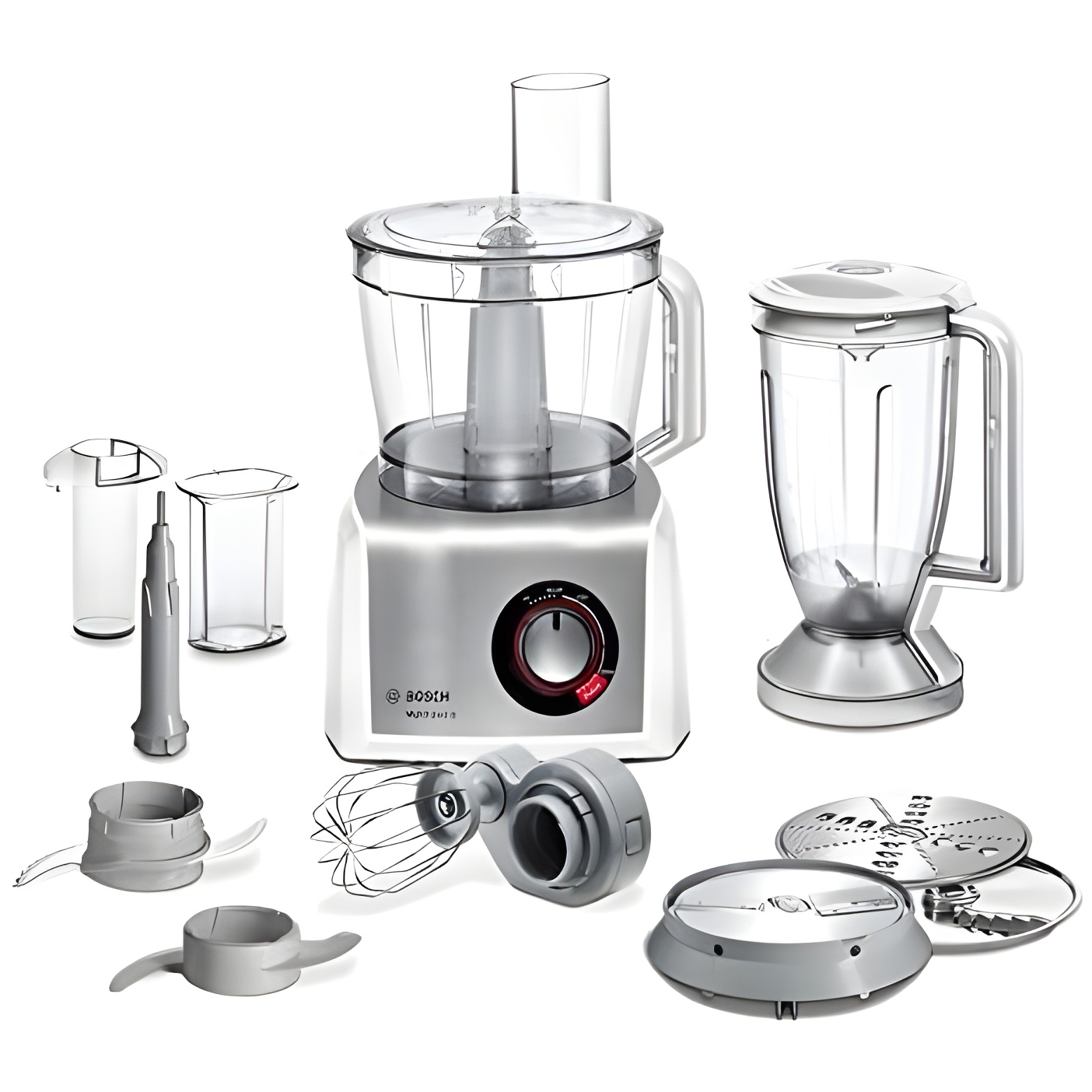 Bosch MC812S814 MultiTalent Compact Kitchen Robot (3.9 L, 1250 W)