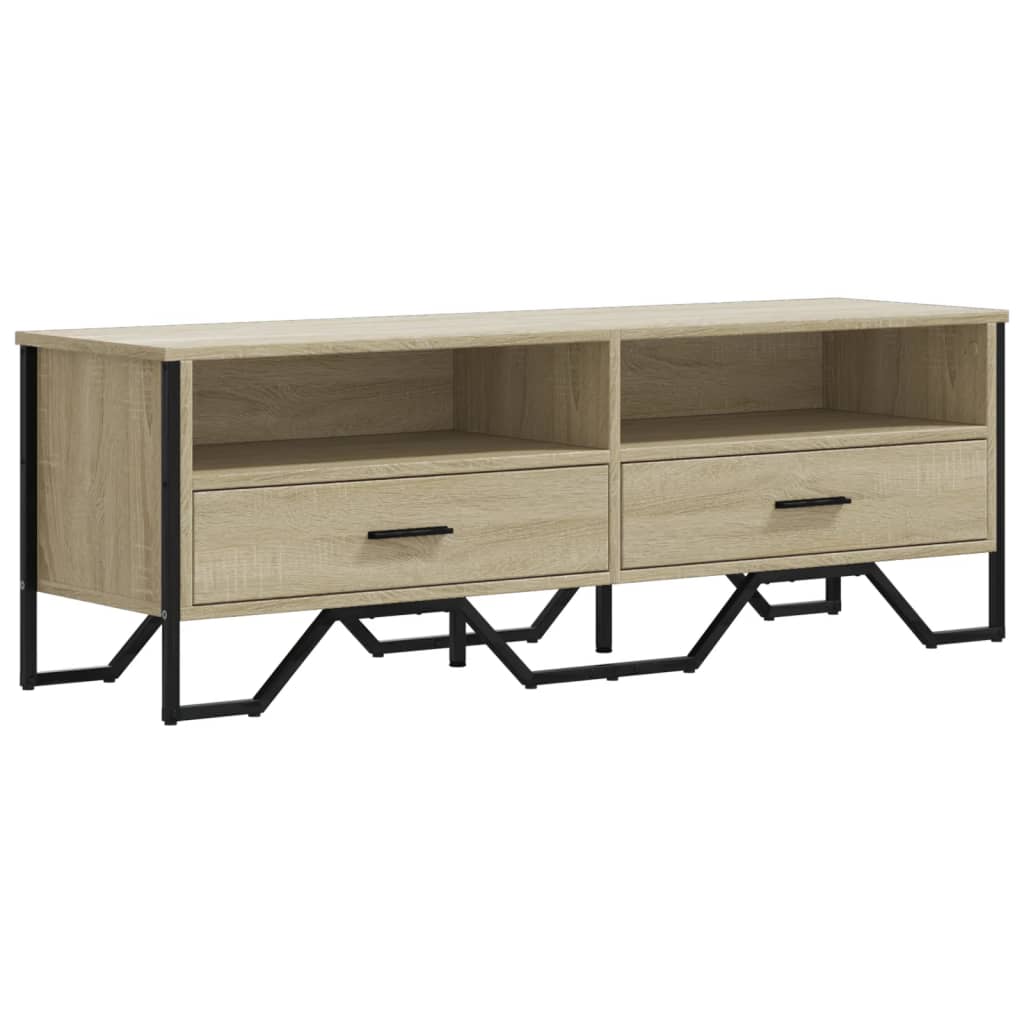 vidaXL Mueble de TV madera de ingeniería roble Sonoma 122x34x41 cm