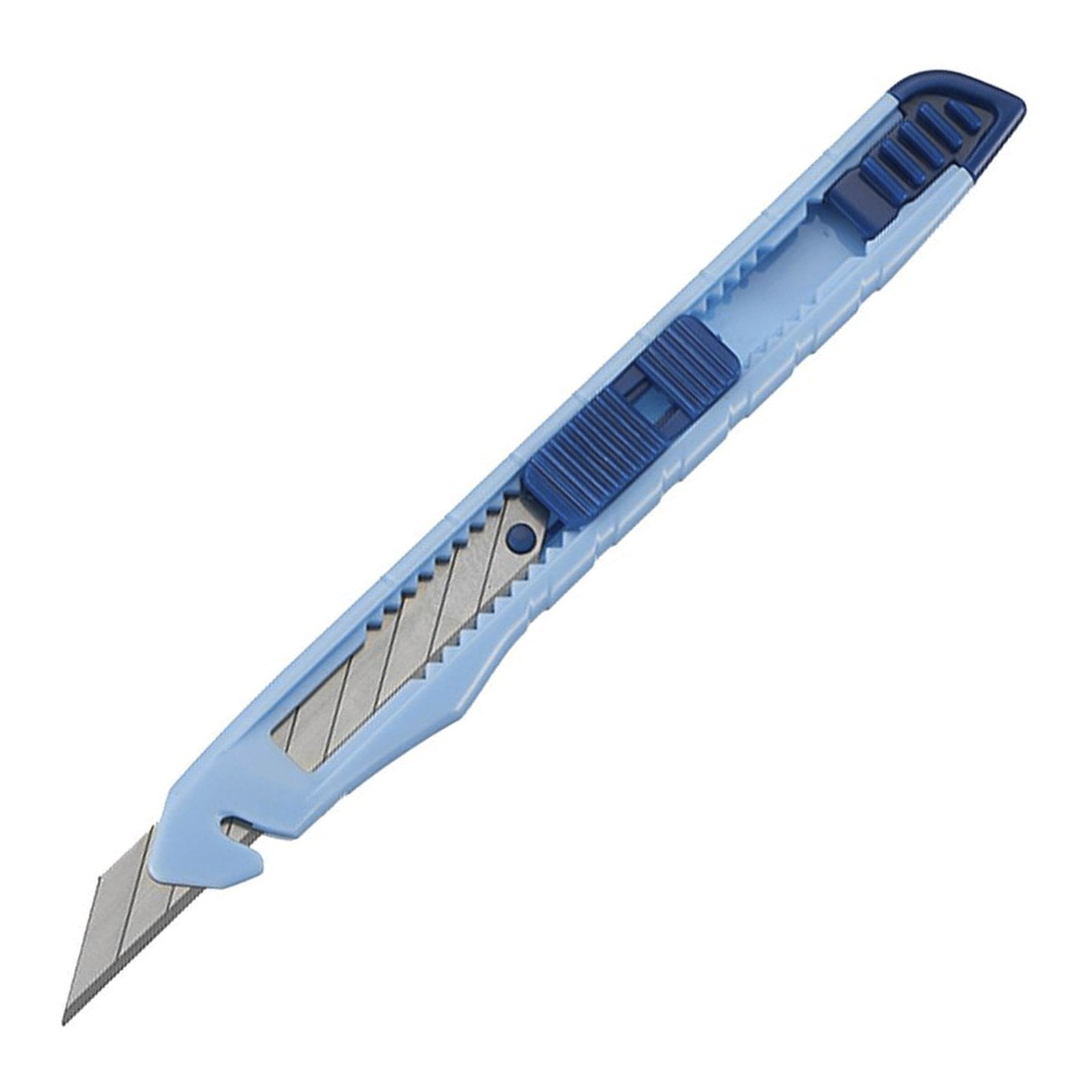 SDI Arte- Cutter Ergonómico de Alta Precisión para Manualidades. Cuchilla 9 mm. Azul