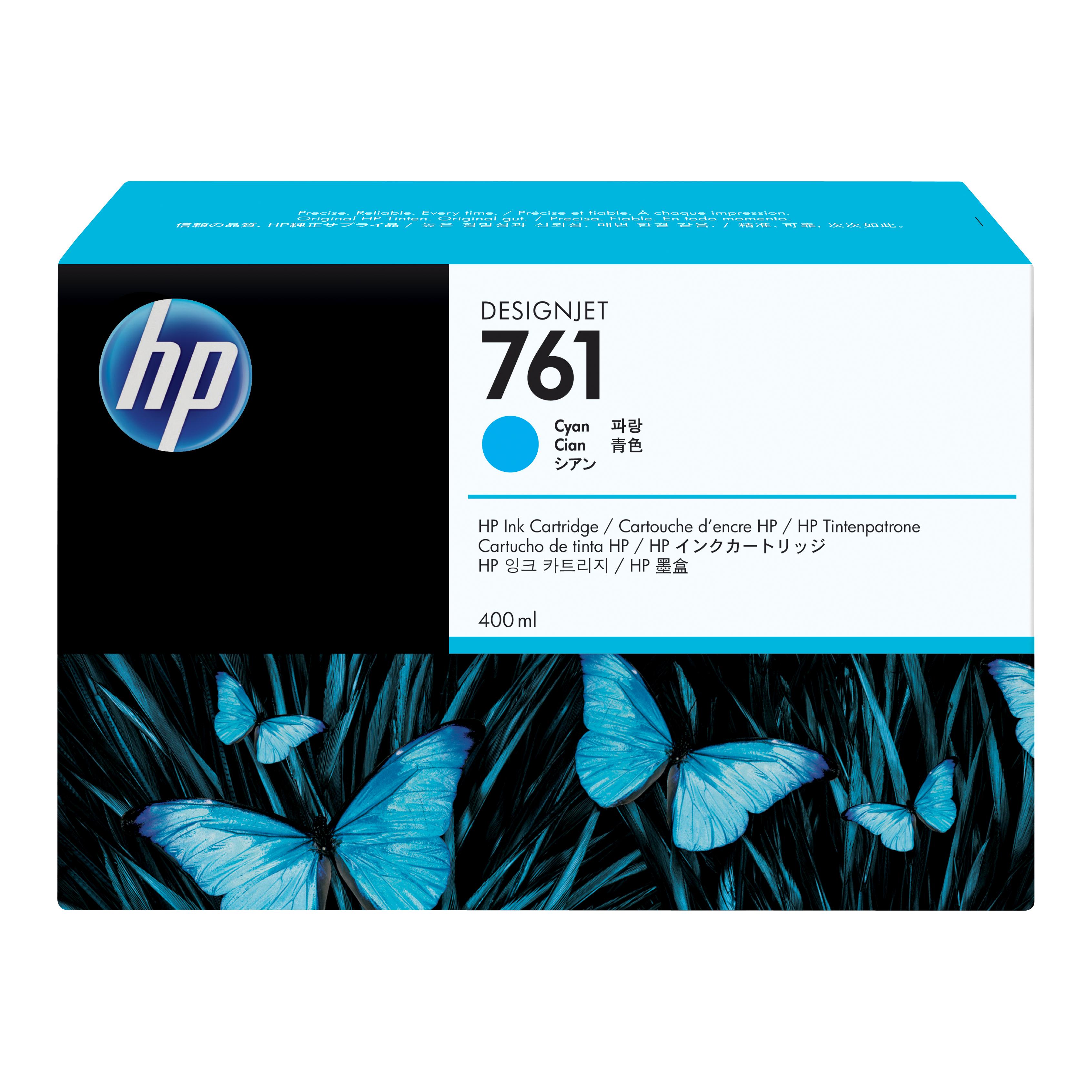 HP Designjet T7100 Cartucho Cian n�761 400ml