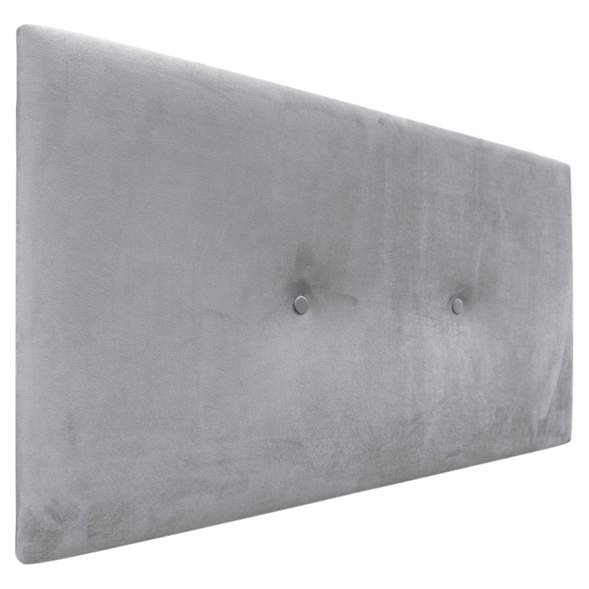 DHOME Cabecero en Terciopelo Liso con Botones Alta Gama Moderno con 4cm Grosor