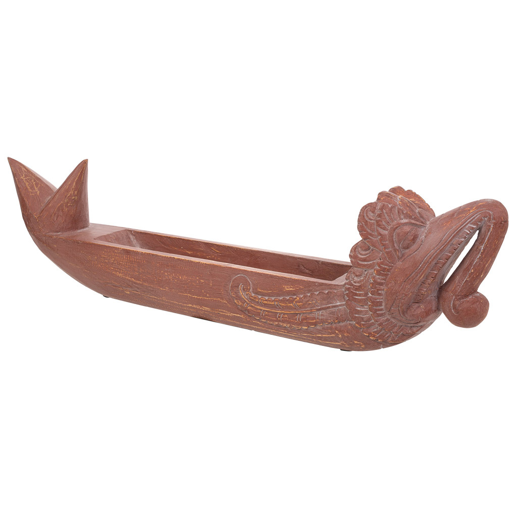 Wonderlust Deco - Bowl dragon 85x10,5x22 Marrón 85x10,5x22h cm