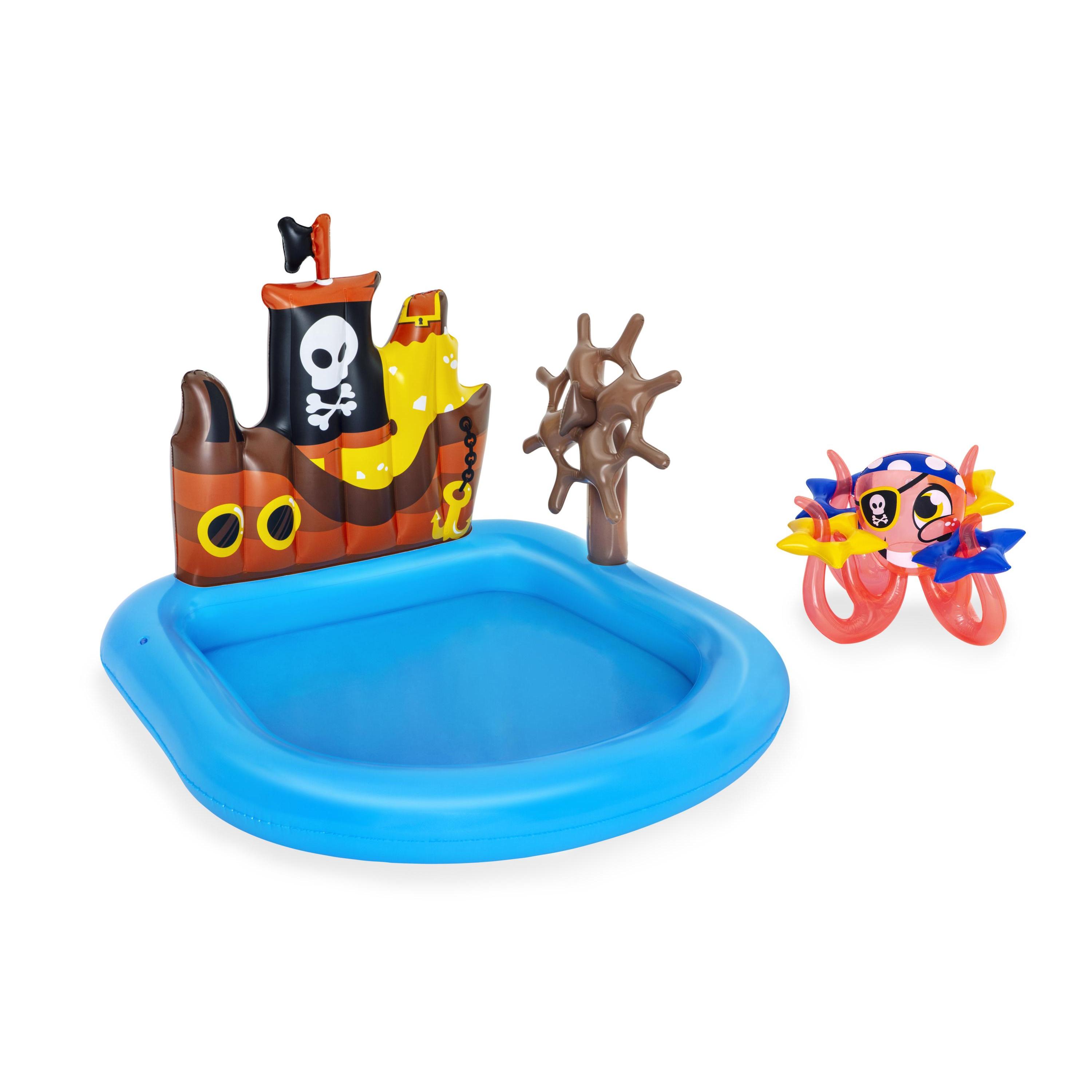 Piscina Navio Pirata Insuflável 140Cm X 130Cm X 104Cm Bestway