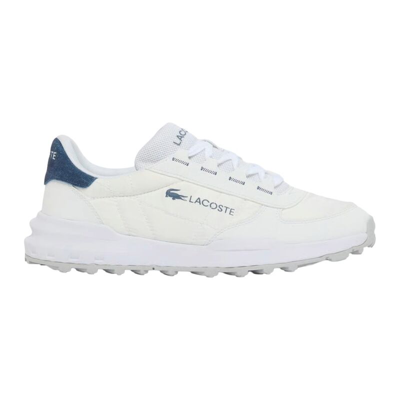 Zapatillas Lacoste Blancas Elite Active Evo White Dark Blue de Estilo Sofisticado