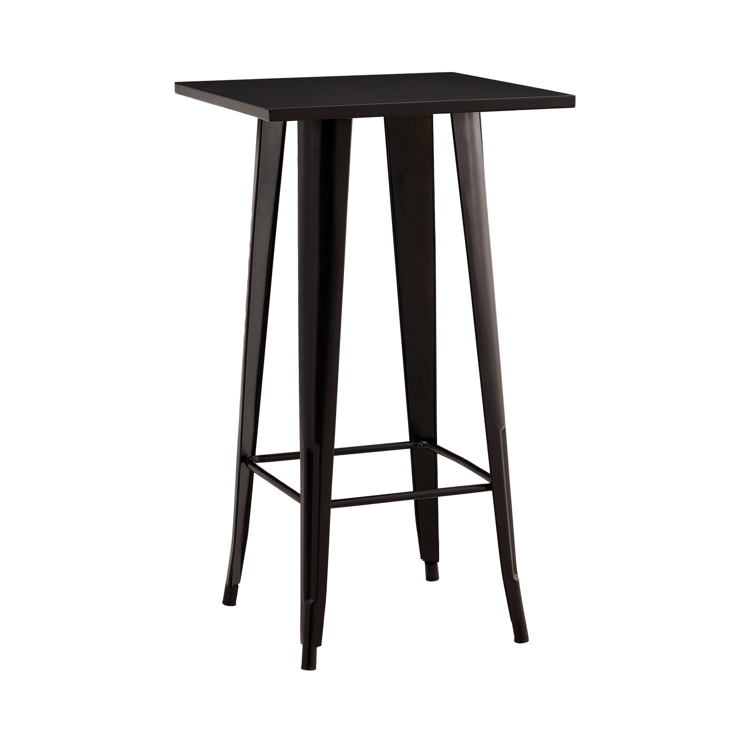 Mesa Auxiliar Alta Cuadrada Strong 60x60x105cm Thinia Home