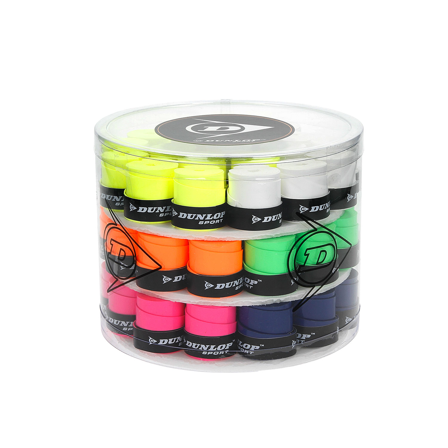 Overgrips Dunlop Pro Colores | Tambor 60 Unidades o Packs (5/15/20/30/45) | Agarre y Durabilidad Pádel