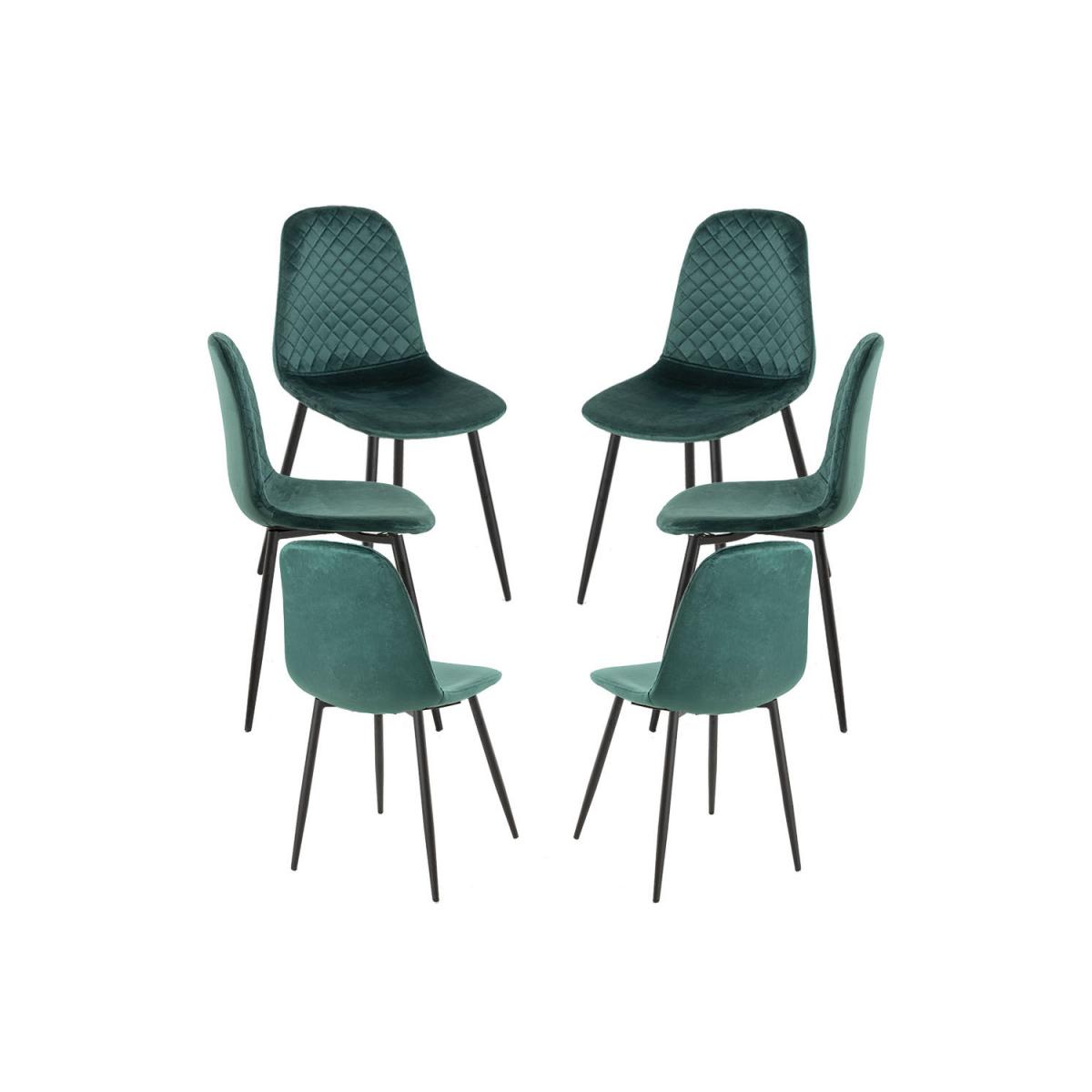 Regalos Miguel - Packs Sillas Comedor - Pack 6 Sillas Boide - Verde