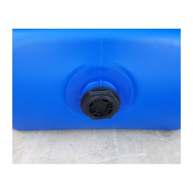 GRAF Depósito Agua Potable cuadrado 1000 litros Schütz, 88x78x181 cm, recomendado para uso exterior, azul