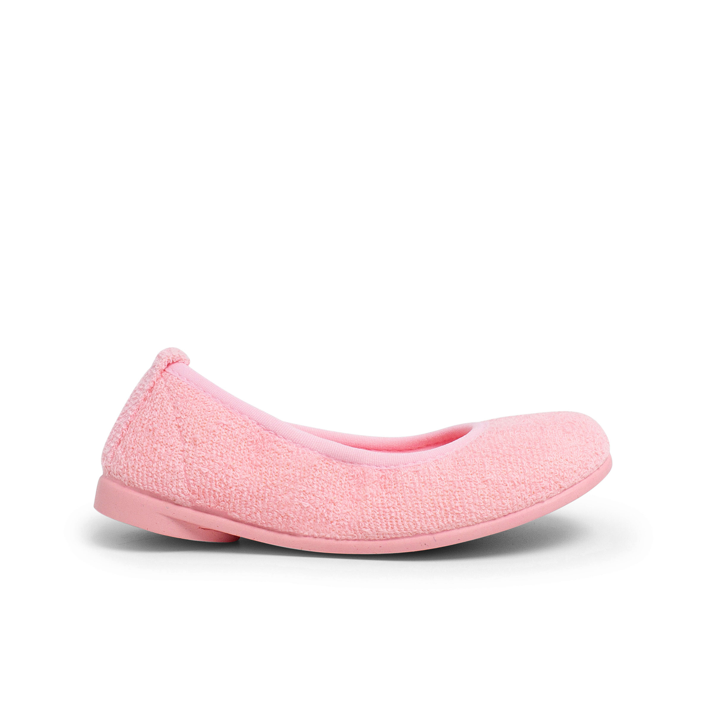 Pisamonas zapatilla casa niña rizo toalla bailarina