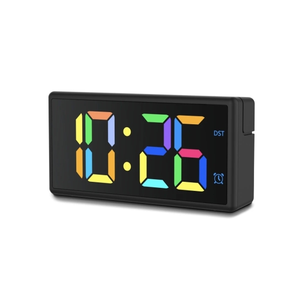 Hama Ibiza Reloj despertador digital Negro, Gris