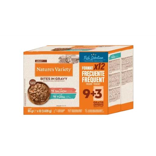 Nature's Variety Comida Húmeda Multipack de Pescado para Gatos - 12x85 gr