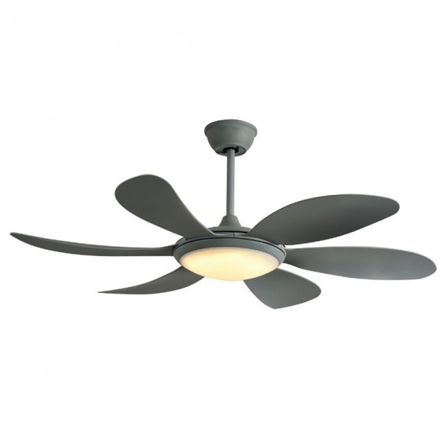 Wonderlamp Ventilador LED Mary Plata (24W)
