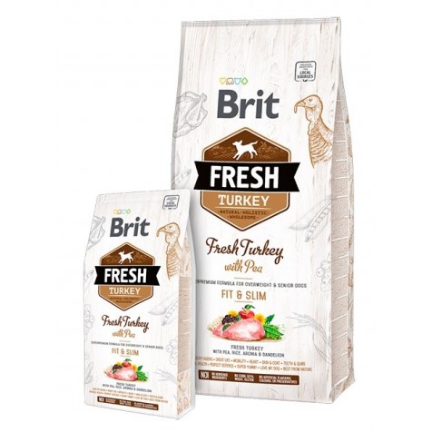 Brit Fresh Light Fit & Slim Pavo Y Guisante 12 Kg