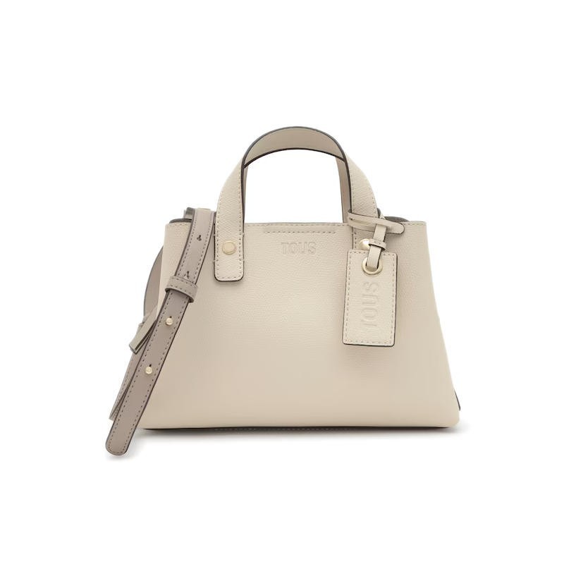Bolso Tous 2002355301 CityBow Beige Pequeño