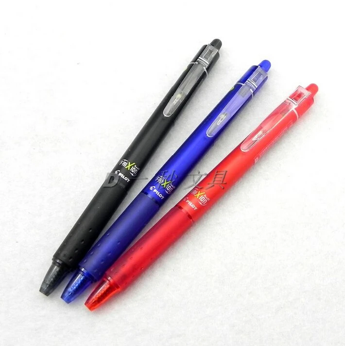 BOLIGRAFO PILOT FRIXION CLICKER AZUL RECARGABLE PACK 3UNIDADES