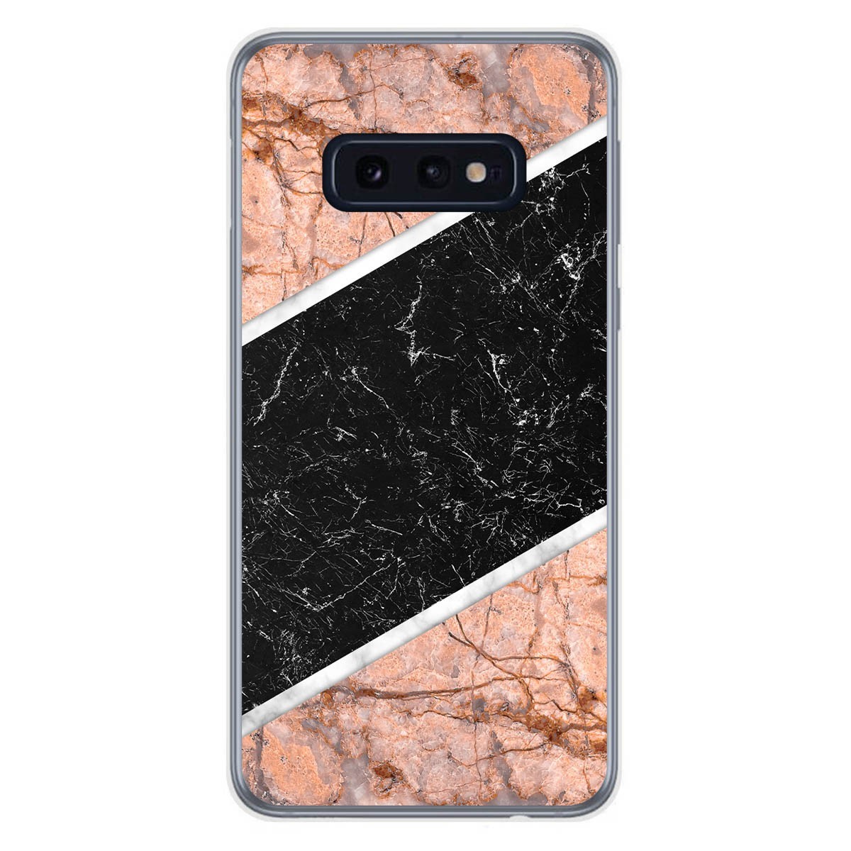 Tumundosmartphone Funda Gel Tpu para Samsung Galaxy S10e diseño Mármol 07 Dibujos